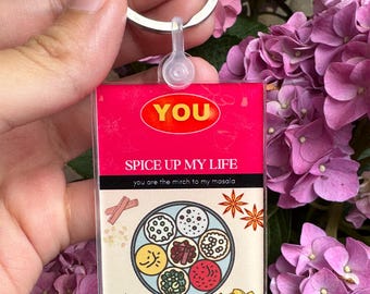 You Spice Up My Life Acrylic Keychain