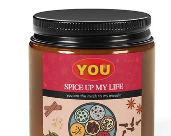 You Spice Up My Life - Shan Masala Soy Candle: South Asian Home Decor Gift