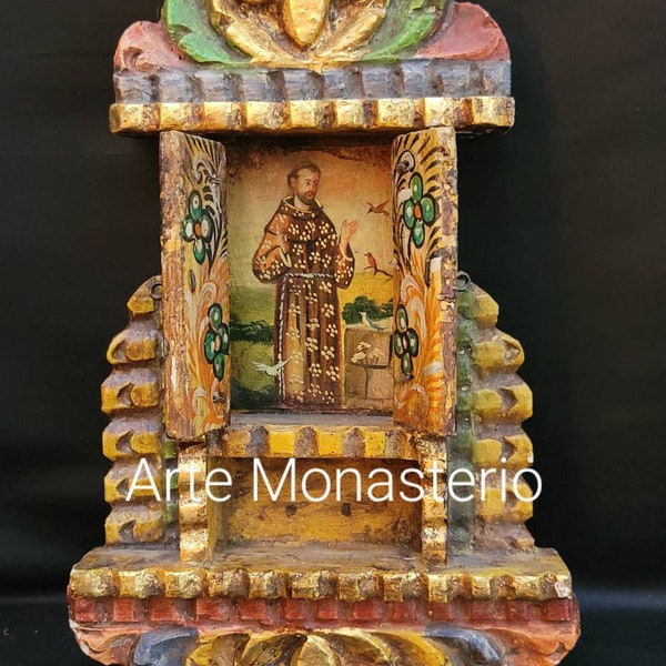 St Francis of Assisi Cusco Retablo