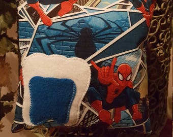 Spiderman Inspired Tooth Fairy Pillow