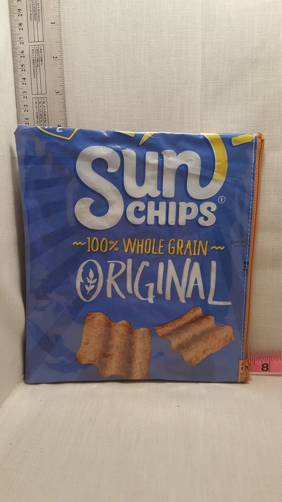 Original Sun Chips Upcycled Zipper Purse | Etsy Canada