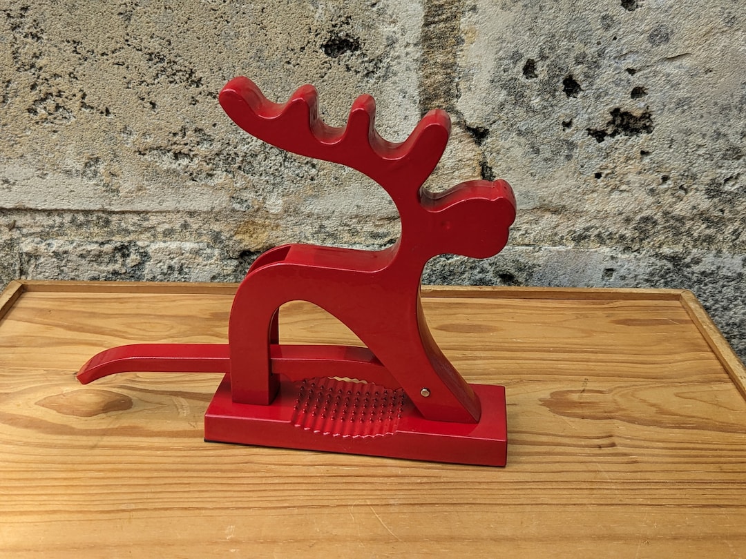 Christmas Reindeer Nutcracker / Moose Nutcracker / Rudolph Etsy