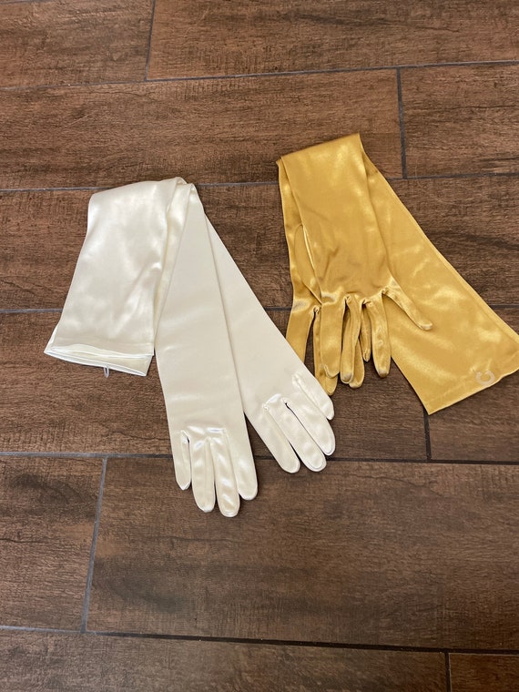 Silk spandex gloves