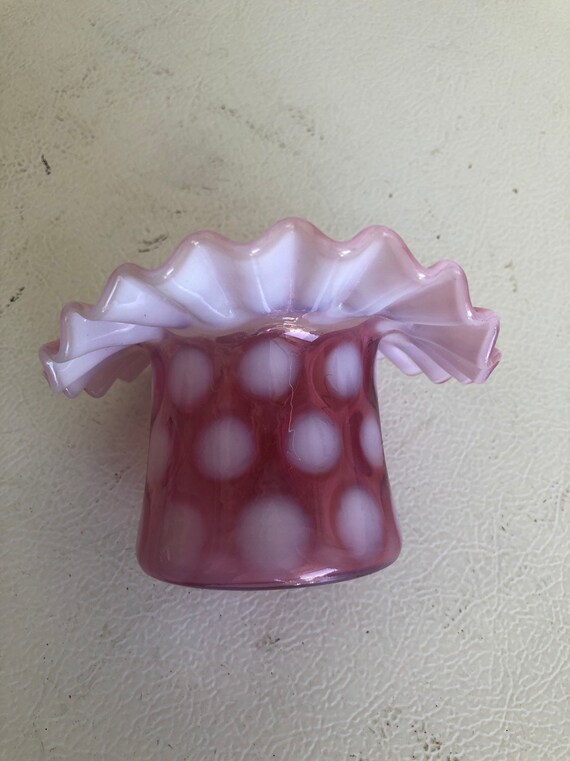 Antique Murano Crystal Glass Vase 3 Etsy
