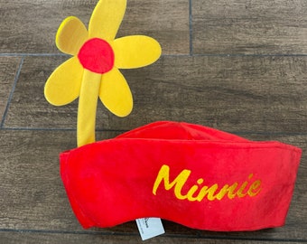 Minnie Flower Hat - Etsy