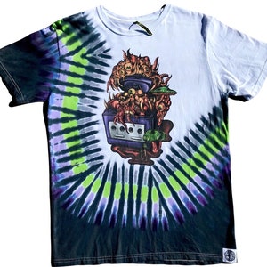 Poisoned Cube Tie Dyed Shirt