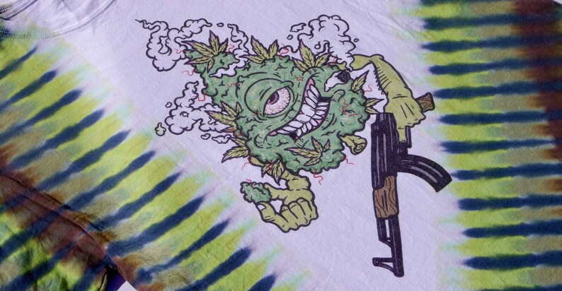 AK-47 Tie Dyed Shirt