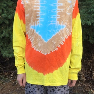 Long Sleeve Tie Dyed Yip Yip Shirt