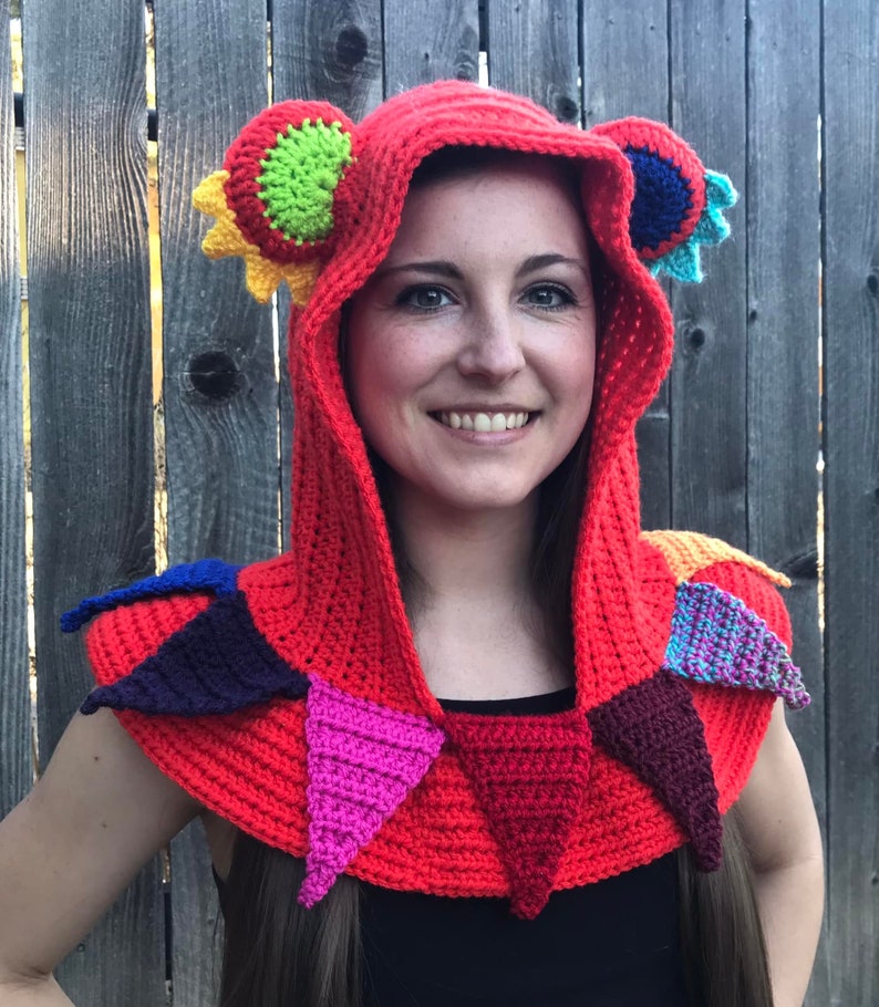 Crocheted Bear Hood Pattern Etsy