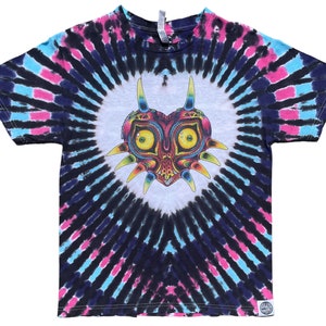 Majora’s Mask Tie Dyed Shirt