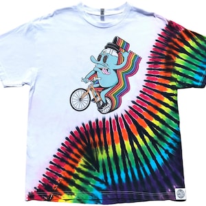 Bike Day Tie Dyed Shirt