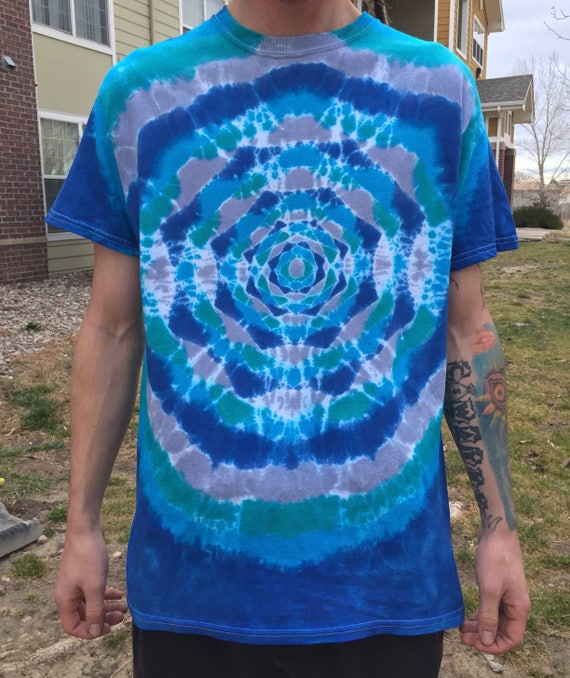 tie dye mandala t shirt