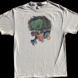 Tipped Tee Shirt (Natural)