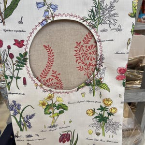 Lined Pegbags with Embroidered Front .12” x 15”app
