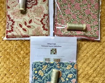 Patchwork Square Sewing Kit .16”x 16” app