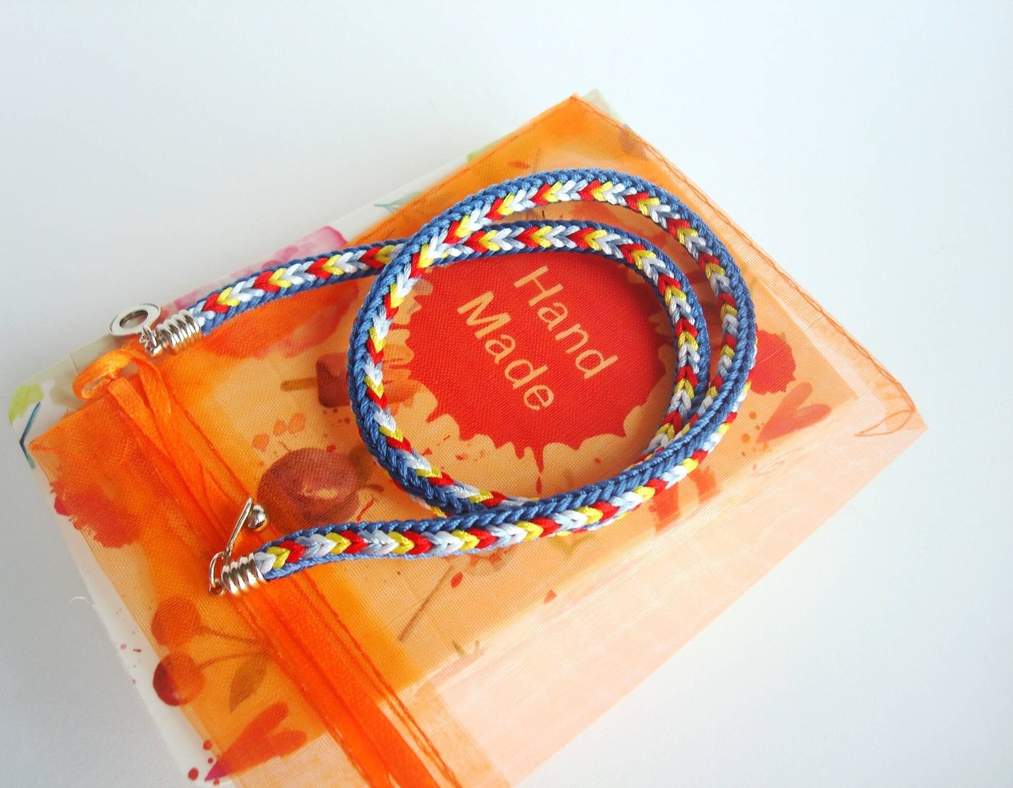 Colorful braided japanese bracelet Bracelet femme Self gift Etsy