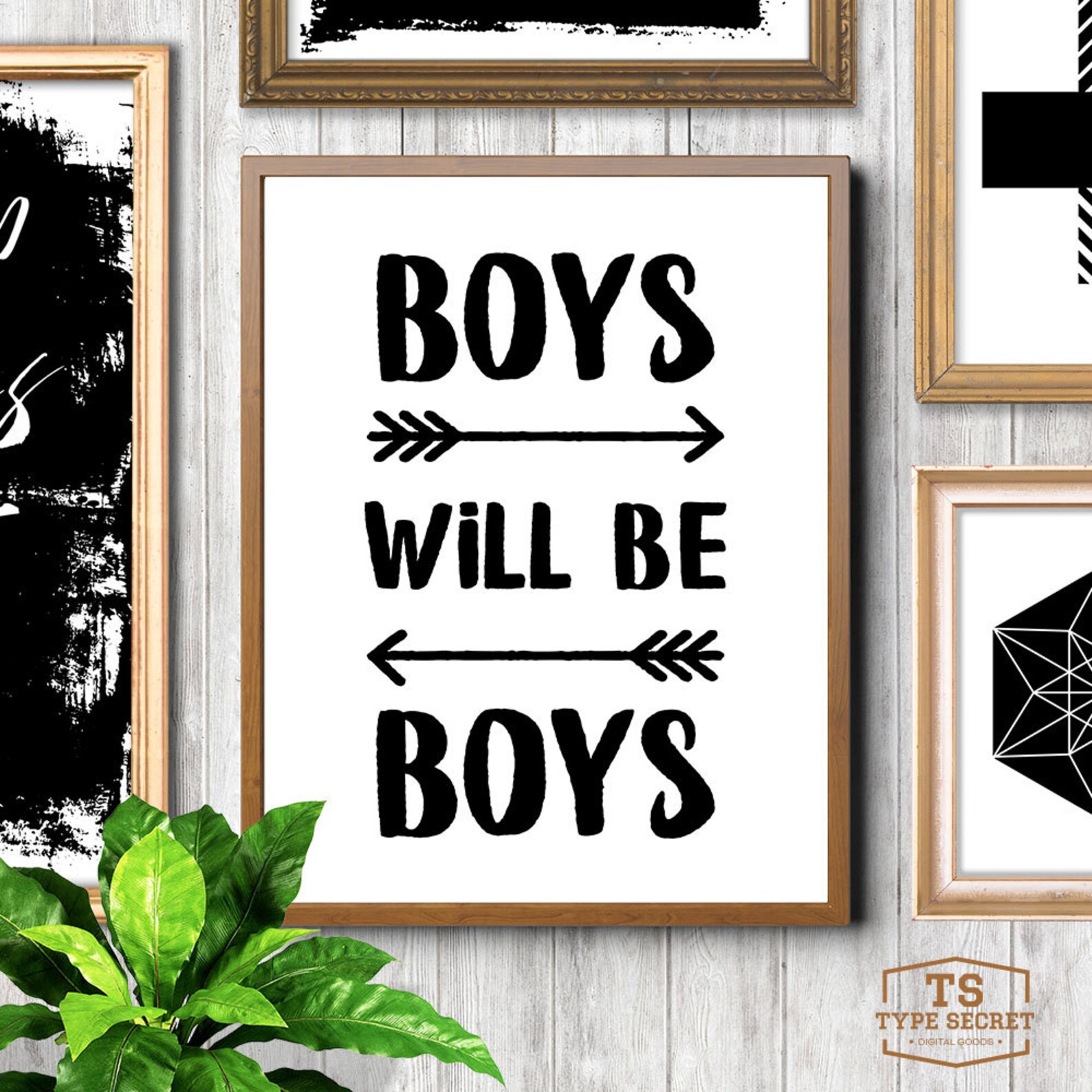Boys Room Art Digital Print Children Wall Art Printable | Etsy