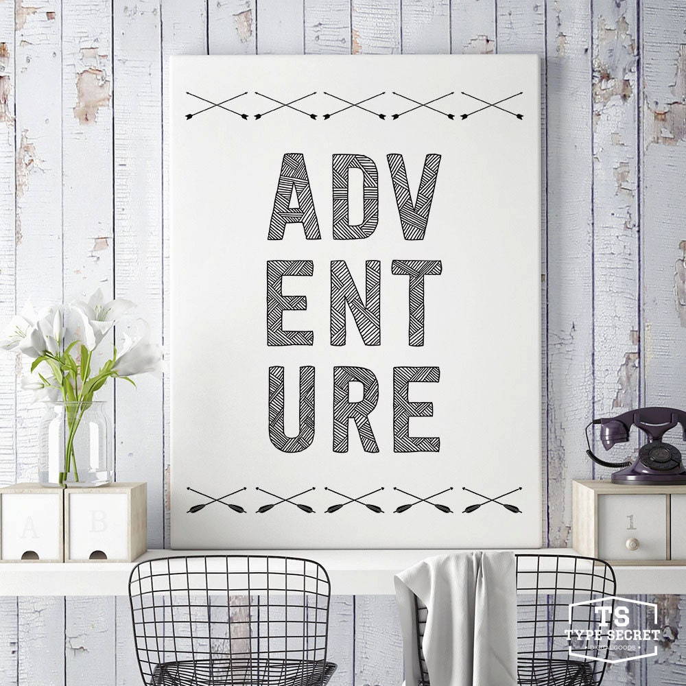 Boys Room Wall Art Adventure Art Boy Room Wall Art Aztec Etsy