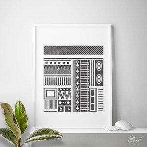 Wall art navajo print aztec home decor modern southwestern decor modern navajo prints south western aztec art prints