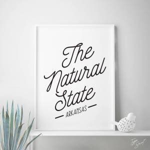 Arkansas art AK Arkansas state The Natural State Arkansas prints Arkansas state Arkansas skyline Arkansas printable art Arkansas home decor