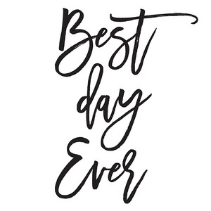 Wall Art "best Day Ever" Printable Inspirational Print Wall Decor ...