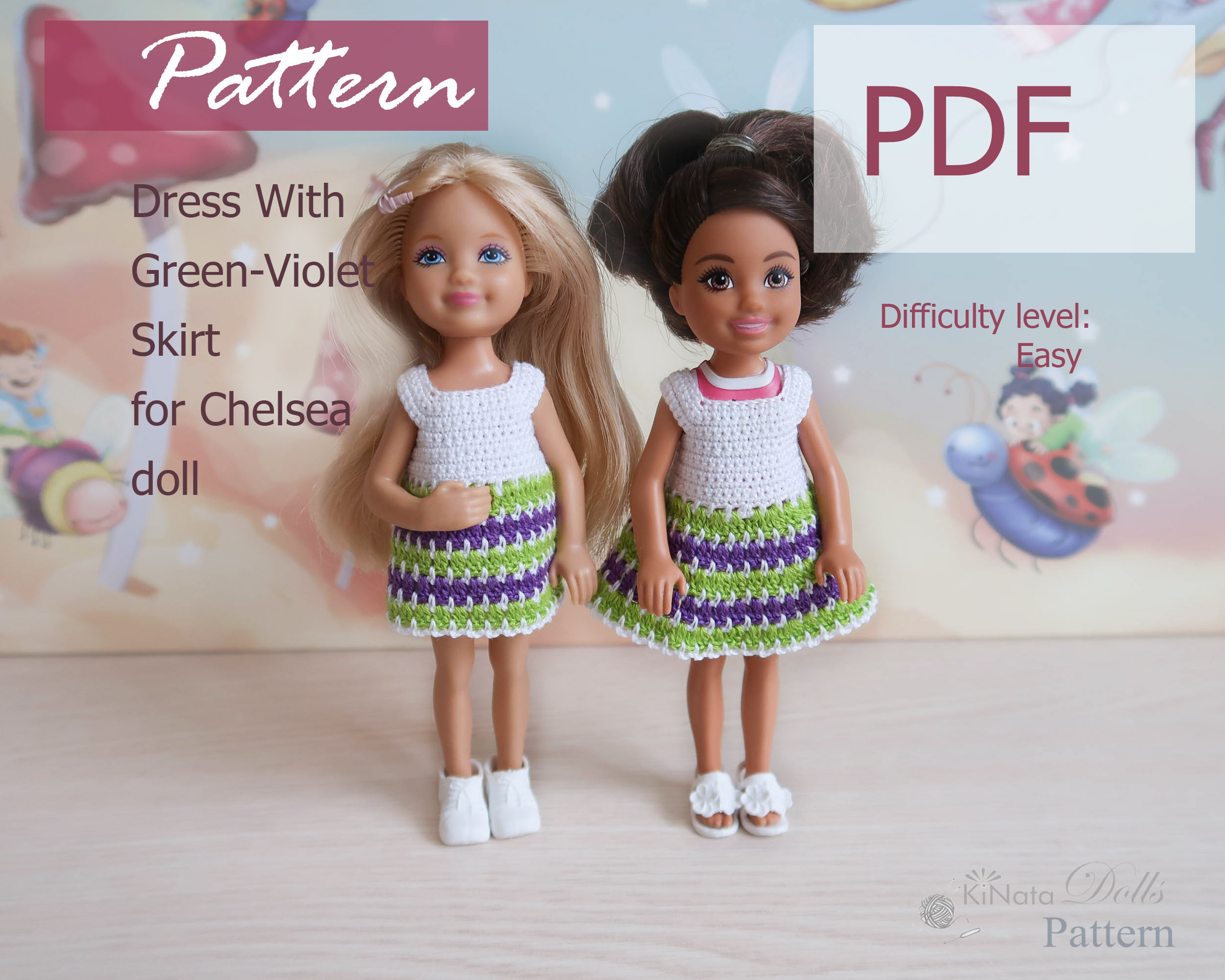 Barbie Kelly Doll Clothes Patterns