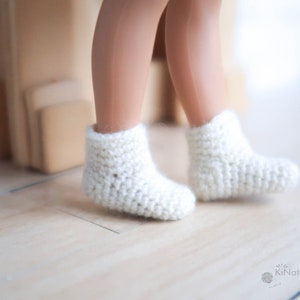 PATTERN: Socks for Chelsea and Kelly doll - crochet pattern in PDF image 4