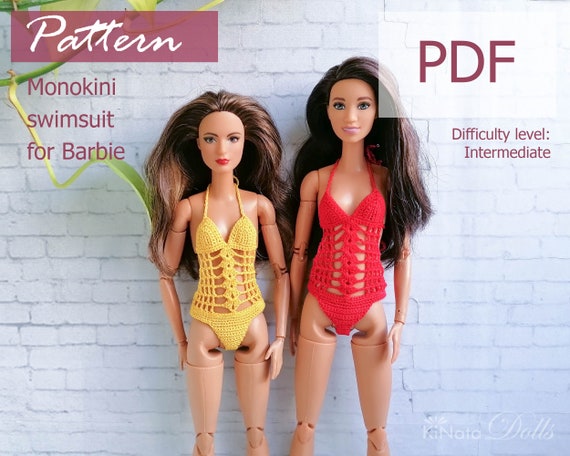 Barbie swimsuit online etsy