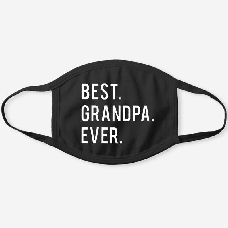 Best Grandpa Ever Mask for Grandparents Mask for Grandad Etsy