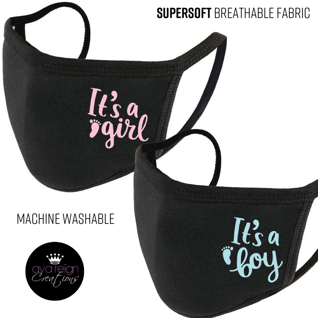 Baby Shower Masks, Cute Baby Shower Gift, Masks for Baby Shower, Its a