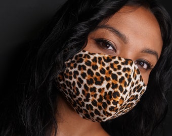 Djurtryck ansiktsmask