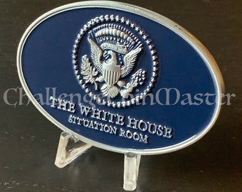 Situation Room Sign White House the West Wing Handmade Screen Printed