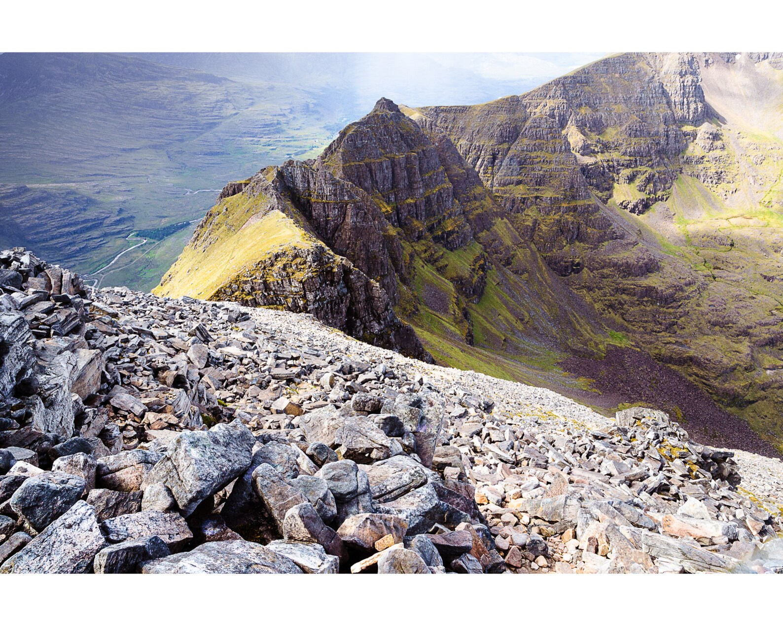 Pinnacle Ridge Liathach Glen Torridon Scotland Landscape Etsy