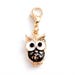 Owl Charm Fashion Pendants Jewelry Diy Jewelry Findings Accessories with lobster claw