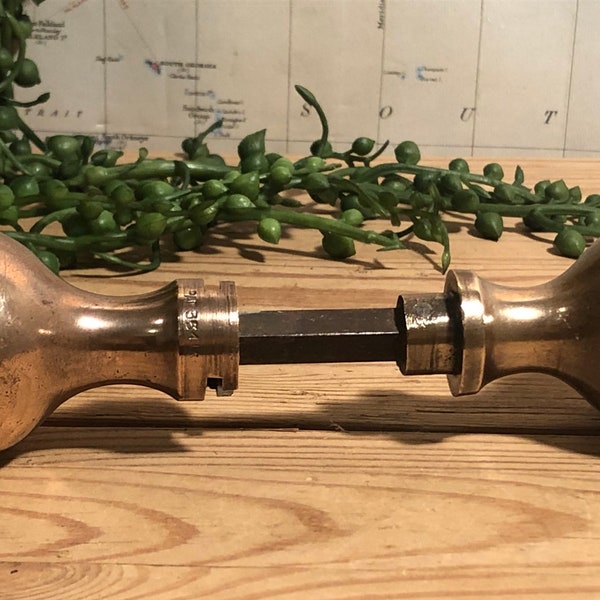Antique Brass Doorknobs