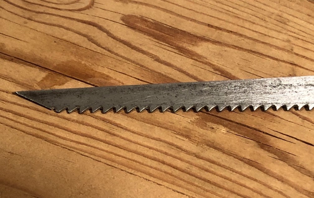 Vintage Compass Saw Unusual Steel Handle Etsy