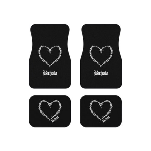 Bichota Karol G Pink Car Mats set of 4 Etsy