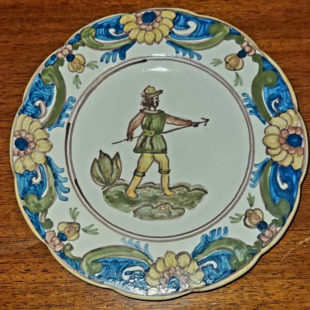 [美品・希少] オランダ　MAKKUM 壁がけお皿 Makkum Pottery - Etsy