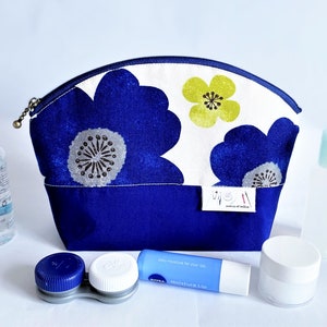 Small zipper round top pouch gift for her pouch for women makeup cosmetic bag travel essential pouch knitting notions pouch pencil case