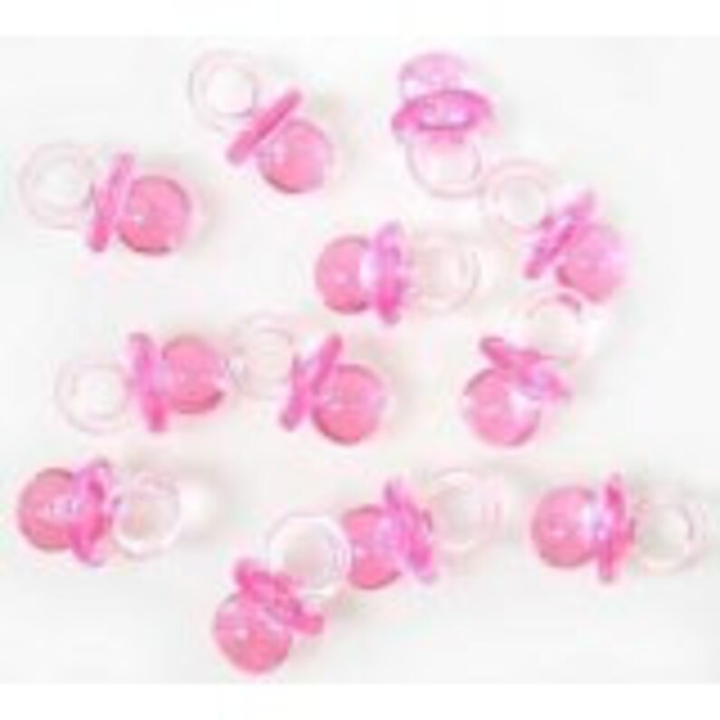 144PCS Mini Plastic Pacifiers Baby Shower Pacifiers Blue Etsy