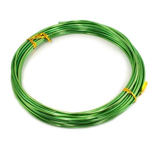 Aluminum Colorful Craft Wire 12GA/2MM Thickness 10YDS Long Jewelry Floral