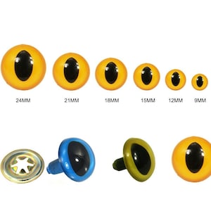 Craft Cat Eyes for Arts and Crafts For Various Arts and Crafts Amigurumi Many Colors and Sizes Available