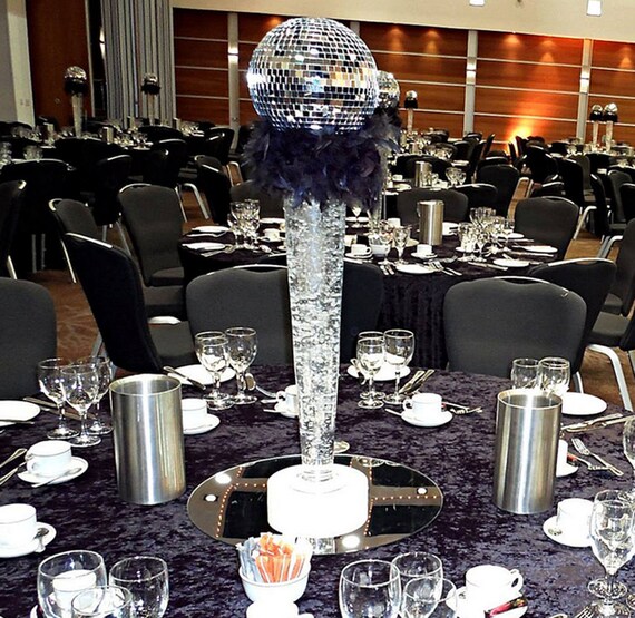 Disco Paper Lanterns - 8 Inch 70's Party Decorations (6 Pack Retro Hanging)