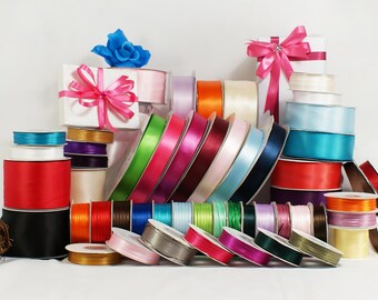 5/8" Satin Ribbon Rolls 100 Yards/Roll