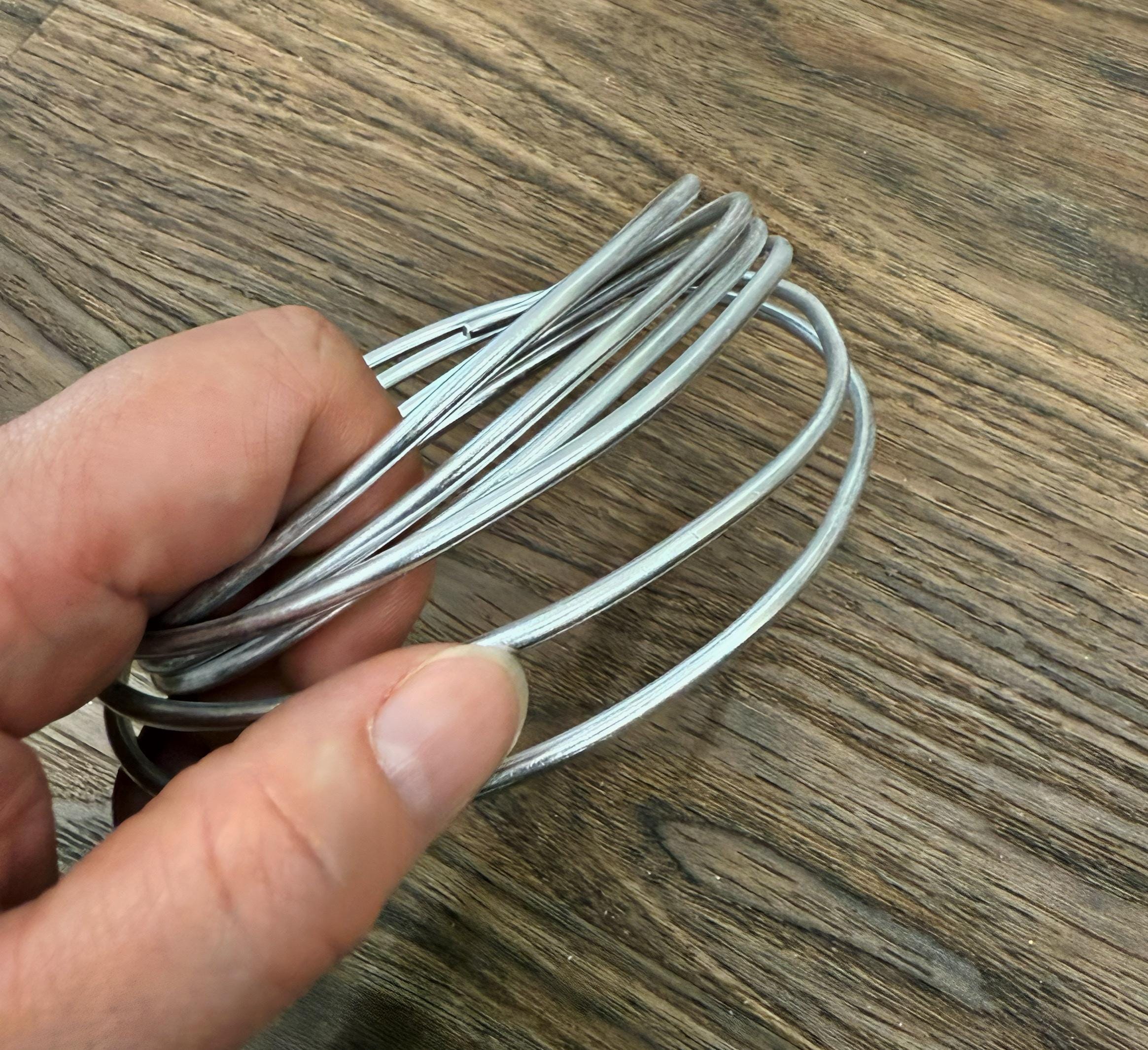 Starvast Silberdraht Bastelbedarf – 3 Mm Durchmesser, 10 M Rolle, Aluminium, Biegbar, Für DIY Projekte