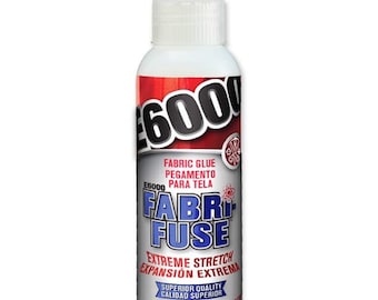 E6000 565004 Fabri-Fuse Adhesive - 4 fl oz Shelf Bottle
