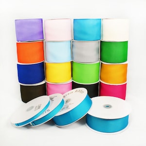 CalCastle Craft Solid Grosgrain Ribbon Many Colors 1 Roll
