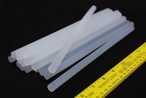 7/16 X 10 Large Hot Melt Glue Stick Super Transparent Bulk 4.4