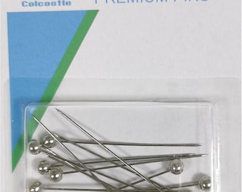2" Corsage and Bouquet Pins 12pc/24pc (Round, Gold/Silver)
