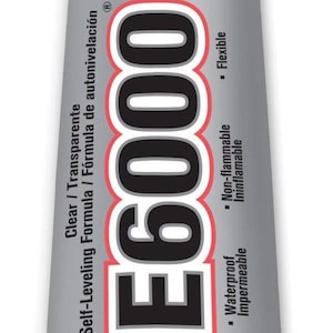 Eclectische producten 231012 E6000 lijm met gemiddelde viscositeit 1,0 fl oz